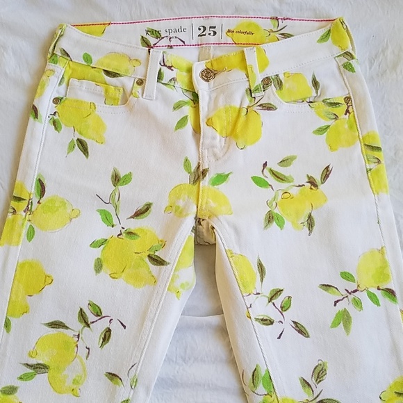Kate Spade Lemon Jeans - Picture 4 of 8